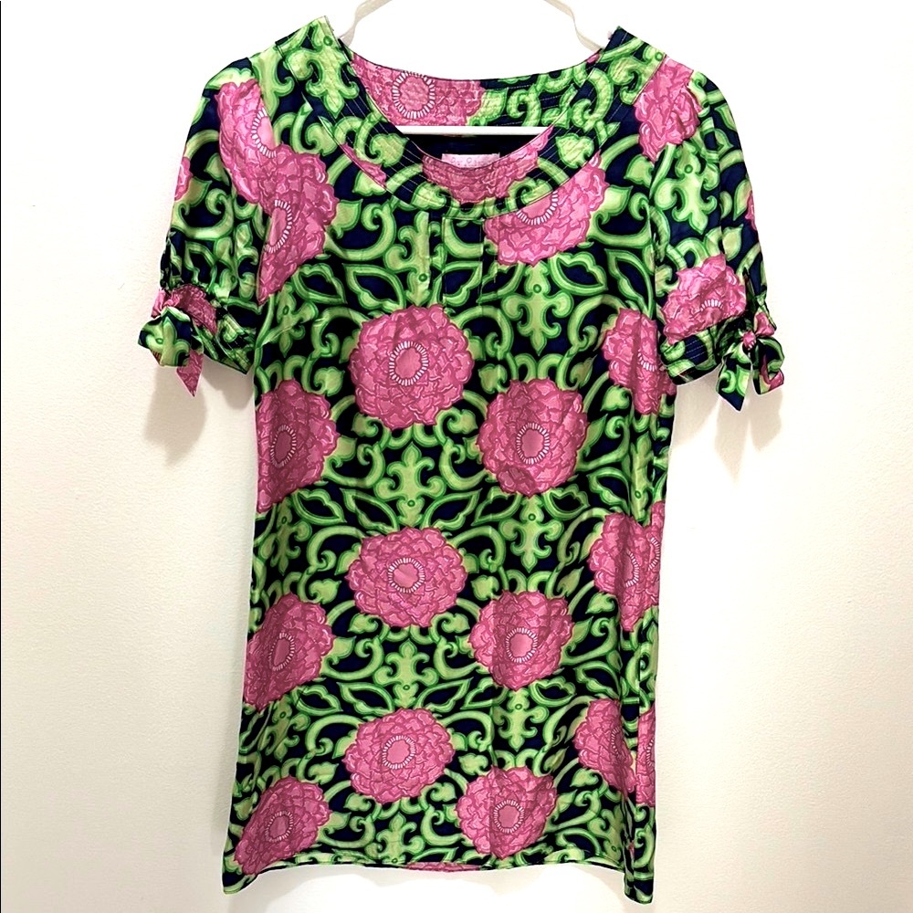 Lilly Pulitzer Silk Floral Mini Dress